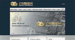 Desktop Screenshot of compa.ro